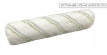 Festőhenger 25mmx48mm mikroszál zöld-szürke csíkos
