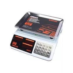 Digitális mérleg asztali 5gr-30kg Inox 24x33cm Finder