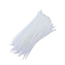 Kábelkötegelő 3,6x200mm fehér 100db Finder