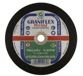 Vágókorong fémre 230x2,5x22mm Graniflex