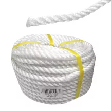 Kötél cordel sodrott 12mm fehér 4ágú Q