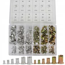 Szegecsanya készlet alumínium M3-M10 300db-os