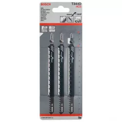 SzúrófűrészlapP 3részes T344Dfához Bosch T118A