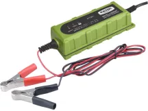   Akkutöltő, autós, mikroprocesszoros, intelligens; 1 Amp, DC 12V/6V Extol Craft
