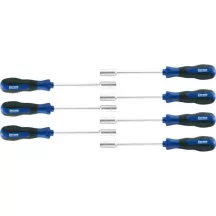   Nyeles dugókulcs készlet, csavarhúzó nyél, 5-13mm, 7 részes