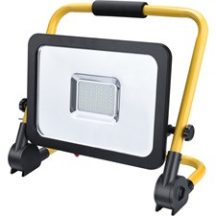 LED lámpa, hordozható reflektor, 50W, 4500Lm, IP65