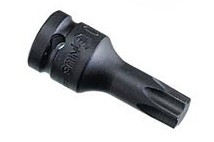 Torx (külső) légkulcsfej, t-50-es, 76mm, 1/2" Genius