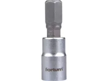   Bitdugófej, imbusz, 1/4", 61CrV5/S2, mattkróm; 8mm (HX8) Fortum