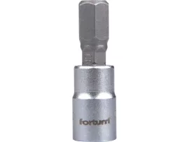 Bitdugófej, imbusz, 1/4", 61CrV5/S2, mattkróm; 8mm (HX8) Fortum
