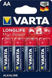 VARTA Longlife Max Power Alkáli Ceruza Elem AA B4