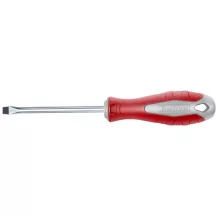 Csavarhúzó lapos, CV., mágneses; 3×75mm, Fortum