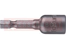   Behajtó hatlapfejű csavarhoz ; 7×48mm, 1/4" hatszög befogás, CV, mágneses Fortum
