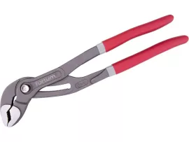 Vízpumpafogó "Hunter", 300mm, nagy nyitásszögű, CrV, foszfátozott, gumírozott markolat Fortum