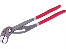   Vízpumpafogó "Hunter", 400mm, nagy nyitásszögű, CrV, foszfátozott, gumírozott markolat FORTUM