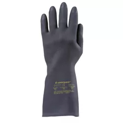 Coverguard 5310 Neoprén, fekete vegyszerálló kesztyű, 32cm/0,7mm,érdes 8-as