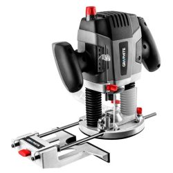 Felsőmarógép 1300w 6-8-12mm, Graphite Felsőmarógép 1300w 6-8-12mm, Graphite