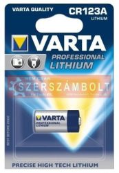 Varta Fotó Elem Lithium CR123 (3V) B1 