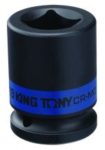 Dugókulcs 3/4" gépi, 6 szög 18mm King Tony