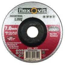   Flexovit Industrial Line tisztítókorong 230x7,0x22,2mm, BF27  ALU