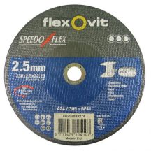   Flexovit Speedoflex vágókorong 230x2,5x22,2mm, BF41, fém-inox