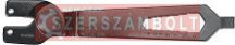 Kulcs sarokcsiszolóhoz 115-230mm Verto