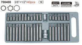 Torx-imbusz klt. 40 részes Beast