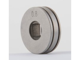 Huzaltoló görgő 0.8-0.9mm recézett 25x7x7mm (MICROFLUX)