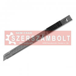 Tapétavágó kés 9mm INOX fémházas Auto -lock (SZIKE)