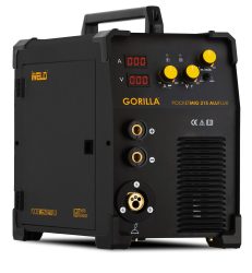 IWELD GORILLA POCKETMIG 215 XL ALUFLUX Hegesztő inverter