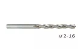 Csigafúró HSSE8 Co8 2-16mm, átm.:4mm 4db-os Tivoly Csigafúró HSSE8 Co8 2-16mm, átm.:4mm 4db-os Tivoly