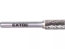   Keményfém turbómaró (rotormaró), hengeres, átmérő 10×20mm/szár 6mm, keresztfogazás Extol Indrustrial