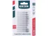 Mini keményfém turbómaró (rotormaró) klt. 10db, átmérő 6×13mm/szár 3mm, keresztfogazás Extol Indrustrial