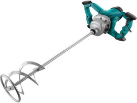 Elektromos festék- és habarcskeverő gép (mixer) 1800W, M14 menet, lágy indítás, ford I=180-400/min, II=300-700/min Extol Indrustrial