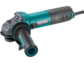 Sarokcsiszológép 125mm 1550W, kefementes, szabályozható fordulatszám, lágy indítás, terhelésnél konstans fordulatszám Extol Indrustrial