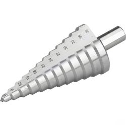 Lépcsős fémfúró HSS, 12 lépcsős (6-39 mm, 3mm lépcsők) Extol Premium