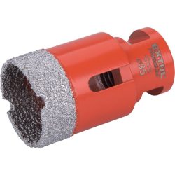 Körkivágó csempére, gyémánt vágóél; 35mm × M14, sarokcsiszolóba fogható Extol Premium
