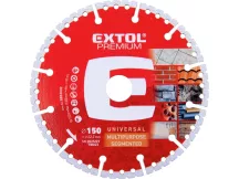   Gyémántvágó szegmenses, MULTI ; 150×22,2mm, max.10.000 f/min Extol Premium