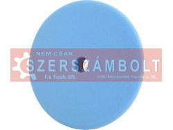 Polírkorong, egybe polírozás, T60, 180×25mm, tengely: 22 mm, kék, tépőzáras Extol