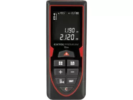 Távolságmérő, digitális zöld lézeres; beépített akkuval, mérési tartomány: 0,05-70m, pontosság: +/-2,0mm Extol Premium Távolságmérő, digitális zöld lézeres; beépített akkuval, mérési tartomány: 0,05-70m, pontosság: +/-2,0mm Extol Premium