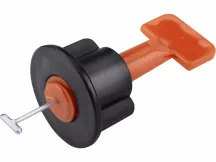   Lapszintező (csempeszintező, burkolatszintező) klt. 50db csavaros talp + 1 db kulcs, többször használható Extol Premium