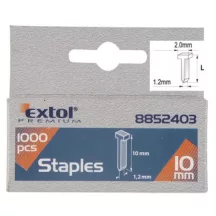 Szeg fejjel profi tűzőgéphez 1000db 10mm Extol Premium