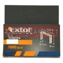   Tűzőgépkapocs (11,3×0,52×0,7); 6mm, 1000db Extol Premium