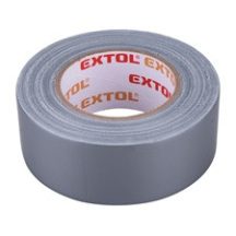   Ragasztószalag textiles, szürke, 50mm×50m (hobby szalag / duckt tape) Extol Premium