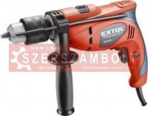   Ütvefúrógép 550W, 0-3000 ford/perc, kulcsos tokmány, 1,5-13mm, papírdobozban Extol Premium