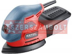 Vibrációs,rezgő delta csiszológép 220w 85x148mm Extol