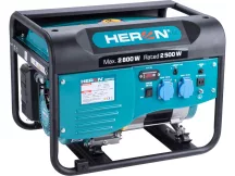 Benzinmotoros áramfejlesztő max 2600 VA Heron