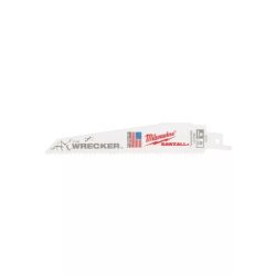 Szablyafűrészlap 150mm/ 7/11TPI bimetál Co /fém,fa/ Milwaukee