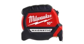 MILWAUKEE Mérőszalag 10 m x 27 mm metrikus Prémium