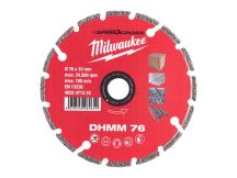   Gyémánt vágótárcsa szegmentált 76mm1,2x2,2x10 mm Milwaukee 