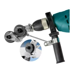 Adapter készlet fúrógéphez, lemezvágó fej, 1/4" Extol Craft Adapter készlet fúrógéphez, lemezvágó fej, 1/4" Extol Craft